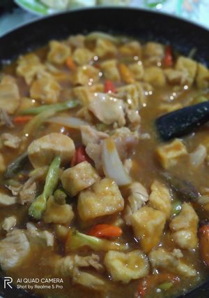 Foto resep Ayam Tumis Bawang Bombay