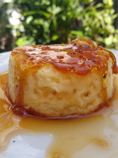 Foto resep Spongy Custard Pudding (caramel pudding non oven)