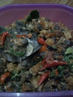 Foto resep Kerang Tempe Tumis Kemangi