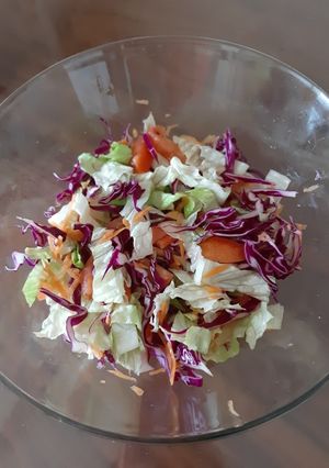 A picture of Rainbow Salad.