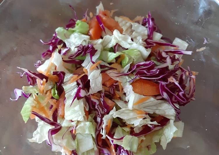 Step-by-Step Guide to Prepare Super Quick Homemade Rainbow Salad