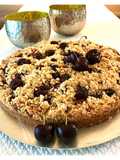 Kirsch-Kuchen mit Streuseln