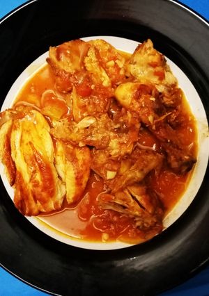 A picture of Kuku choma Stew 🍲.