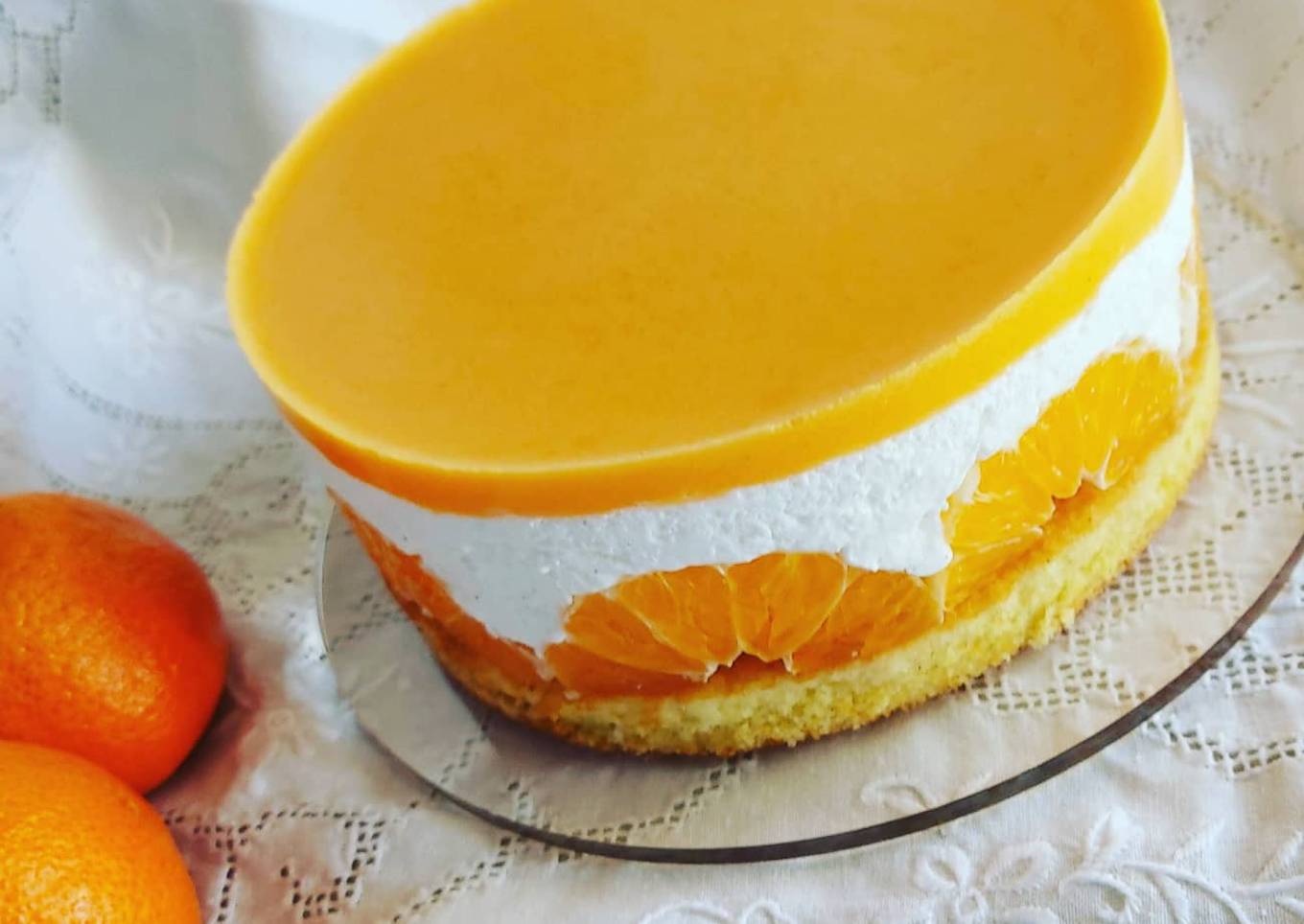 Mandarin Cheesecake