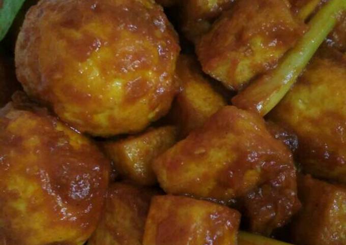 Ini dia! Bagaimana cara buat Tahu Telur Bumbu Bali dijamin sesuai selera