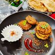 Shami kabab with Paratha