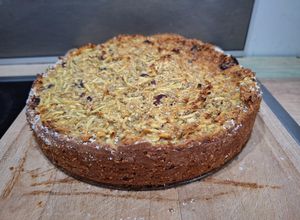 Une photo de Gateau avoine pomme
