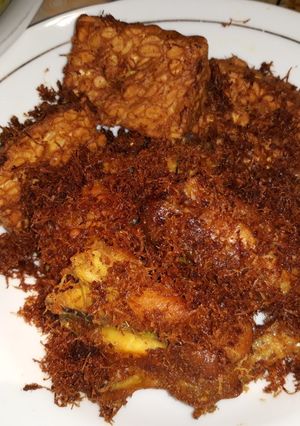 Foto resep Ayam goreng serundeng