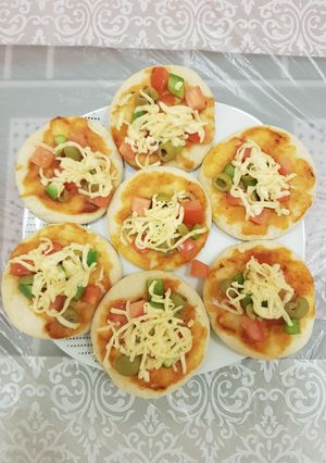 صورة لوصفة بيتزا (طريقة العجينة)