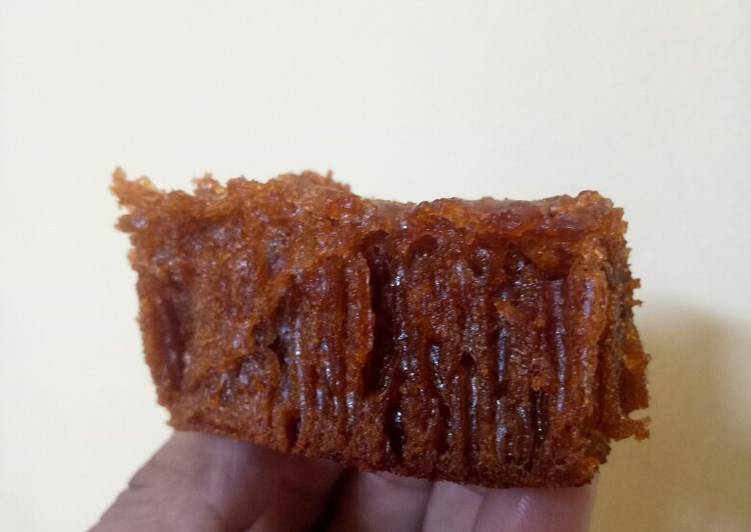 macam menggodok Bolu Caramel aka SarangSemut, kenyaal dan berseraat yang selera bertambah