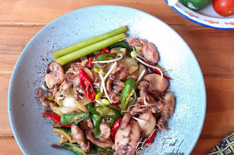 Cara Buat Tumis Cumi Asin Cabe Ijo Ale Ekonomis Untuk Jualan