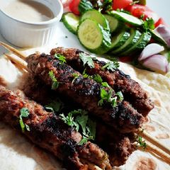 A picture of Grilled Kofta Kebab.