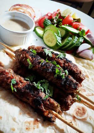 A picture of Grilled Kofta Kebab.