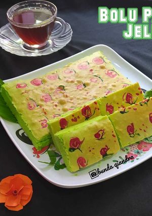 Foto resep Bolu Pandan Jelita (Metode All In 1) Lembut