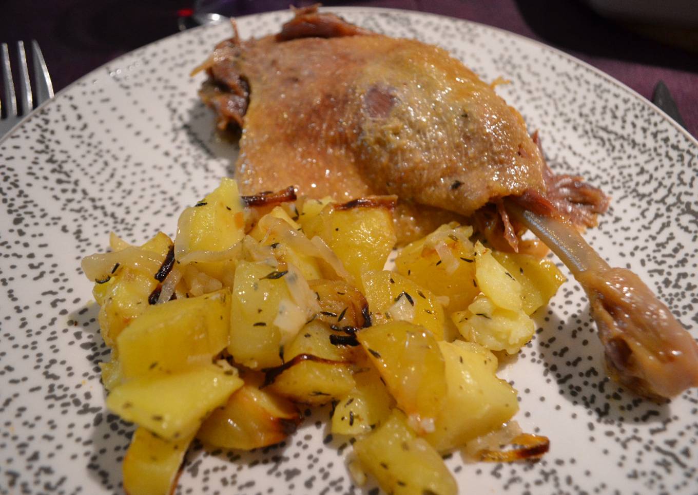 Confit de canard maison