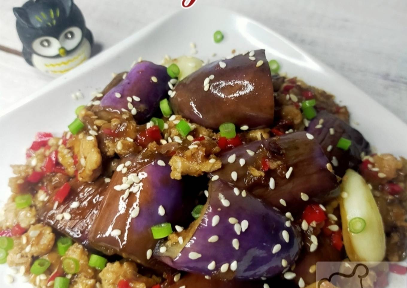 🍁 Terung Gareng Ayam Kisar