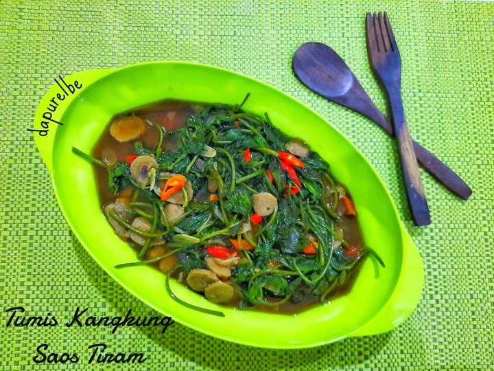 Langkah Mudah untuk Membikin Resep Tumis Kangkung Saos Tiram #dapurelbeweek16 yang Menggugah Selera Anti Ribet, Bisa Manjain Lidah