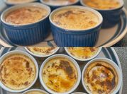 Une photo de mini flan