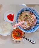 Mực xào giá 😋