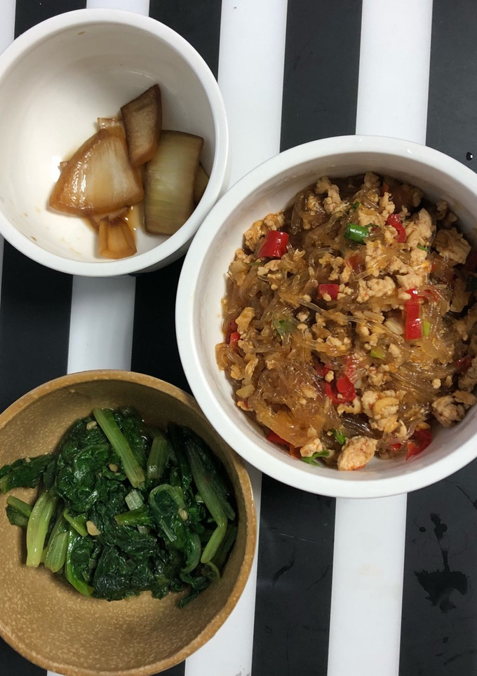 螞蟻上樹樹（炒冬粉） 的食譜成品照片