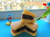 Bánh pancake đậu đỏ (bánh rán Doraemon)