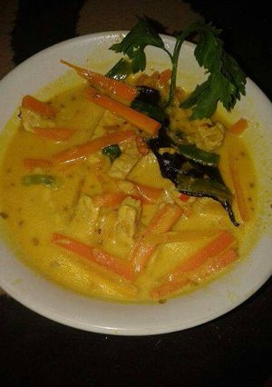 Foto resep Kari tempe wortel