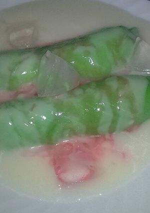Foto resep PISANG IJO kukus