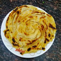 A picture of Kerala parotha.
