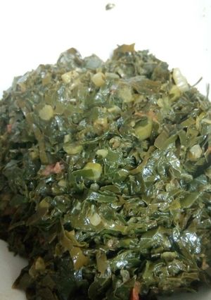 A picture of Sukuma wiki.