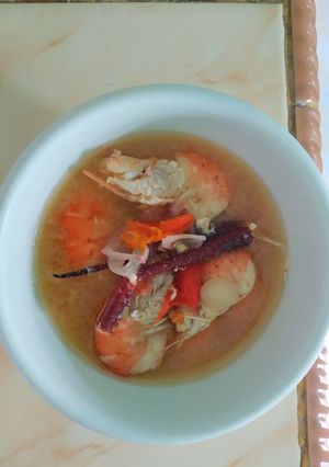 Foto resep Rebus asam udang satang