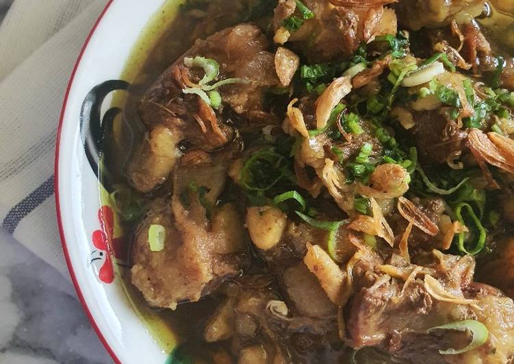 Resep Sup Konro khas Makassar Enak