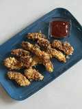 Pollo rebozado en Corn Flakes