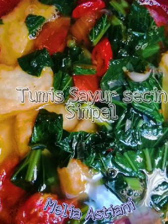 Resep Tumis Sayur Secin (sawi hijau) simpel Anti Gagal