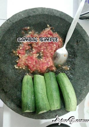 Foto resep Sambel simple