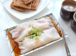 蝦仁腸粉-港式點心 的食譜成品照片