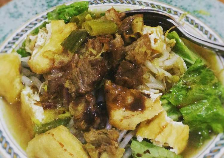 Cara mengolah Tahu Campur Jawa Timuran, Menggugah Selera