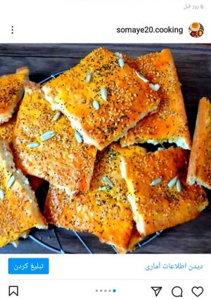 عکسی از دستور نون قندی خوشمزه