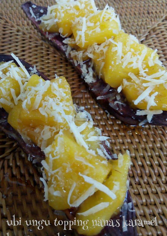 Foto resep Ubi Ungu Saus Nanas Karamel