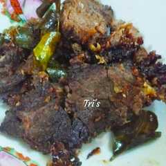 A picture of Empal Daging.