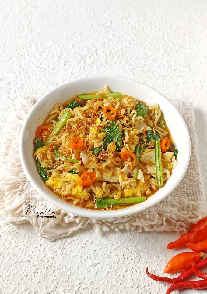Foto resep Indomie Dok-Dok Kuah Pedas