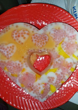 Foto resep Puding mutiara manggo