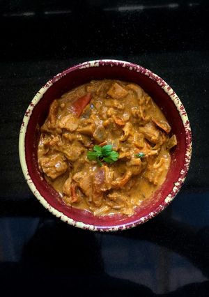 A picture of कटहल की सब्जी Kathal ki Sabji {Vegetarian}.