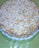 Torta de milhojas, con manjar y huevo mol 😋