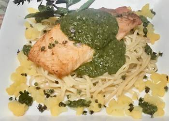 Easy Recipe Thai basil pesto with cashew nuts And chickpeas pasta Delicious Perfect Easy Recipe Thai basil pesto with cashew nuts And chickpeas pasta Delicious Perfect