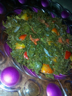 A picture of Moringa salad.