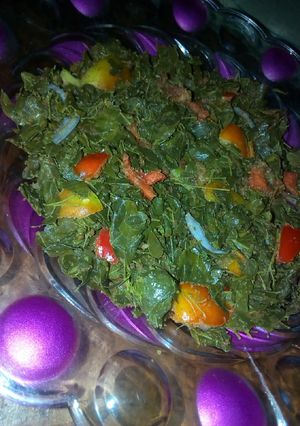 A picture of Moringa salad.