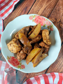 Foto resep Semur Ayam, Kentang, Tahu