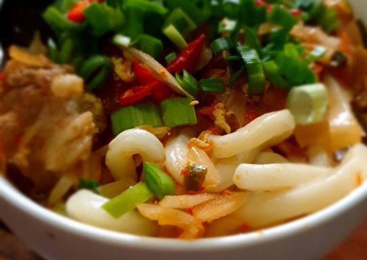 Udon Pedas Sederhana