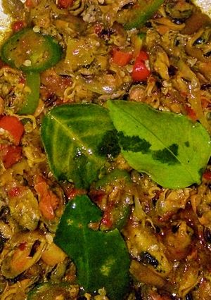 Foto resep Oseng Kerang Pedas