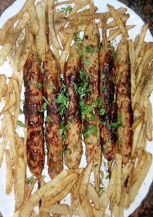 صورة لوصفة كباب الفراخ التحفه 😍